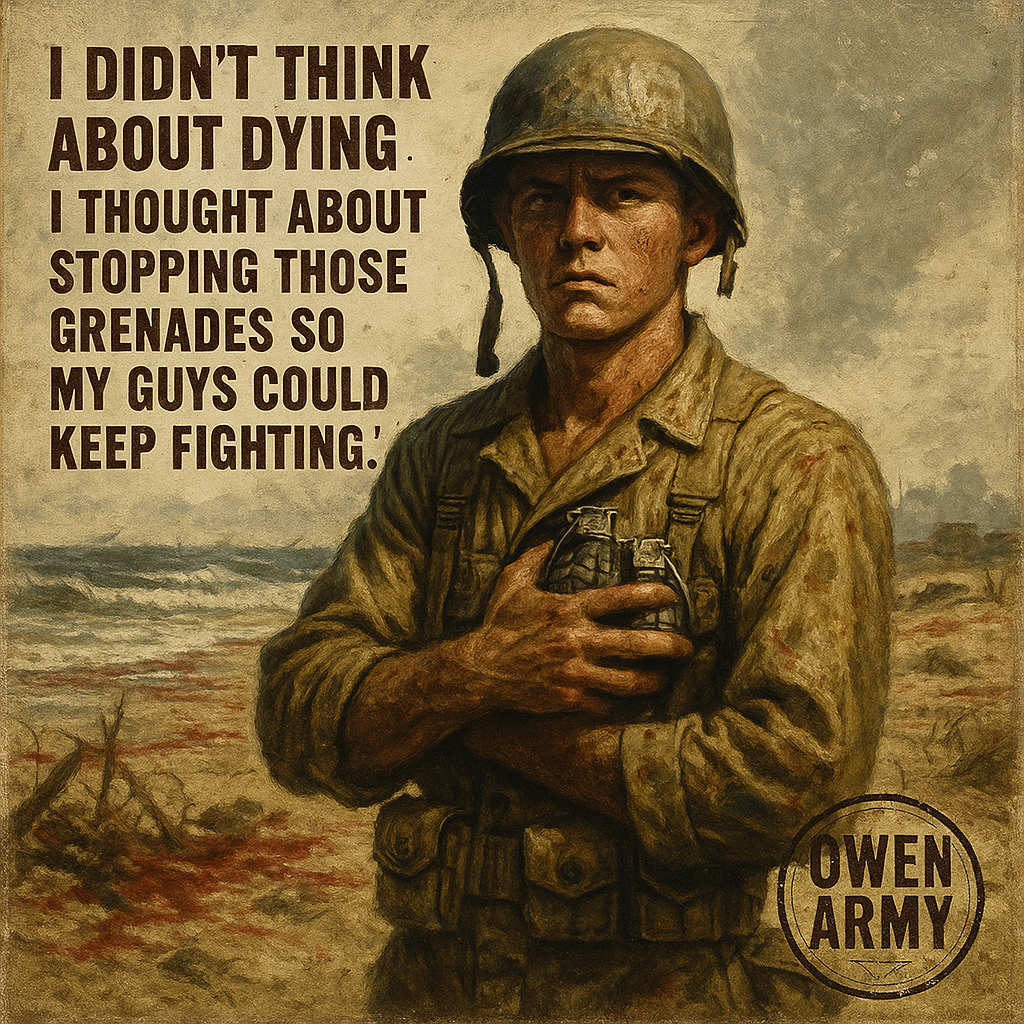 Jacklyn Harold Lucas Youngest Marine to Receive Medal of Honor