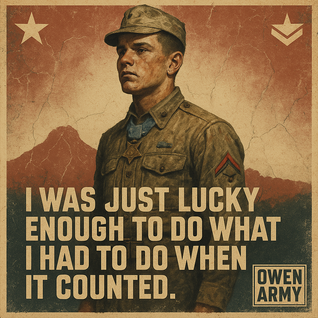 Jacklyn Harold Lucas the Youngest Marine to Receive the Medal of Honor