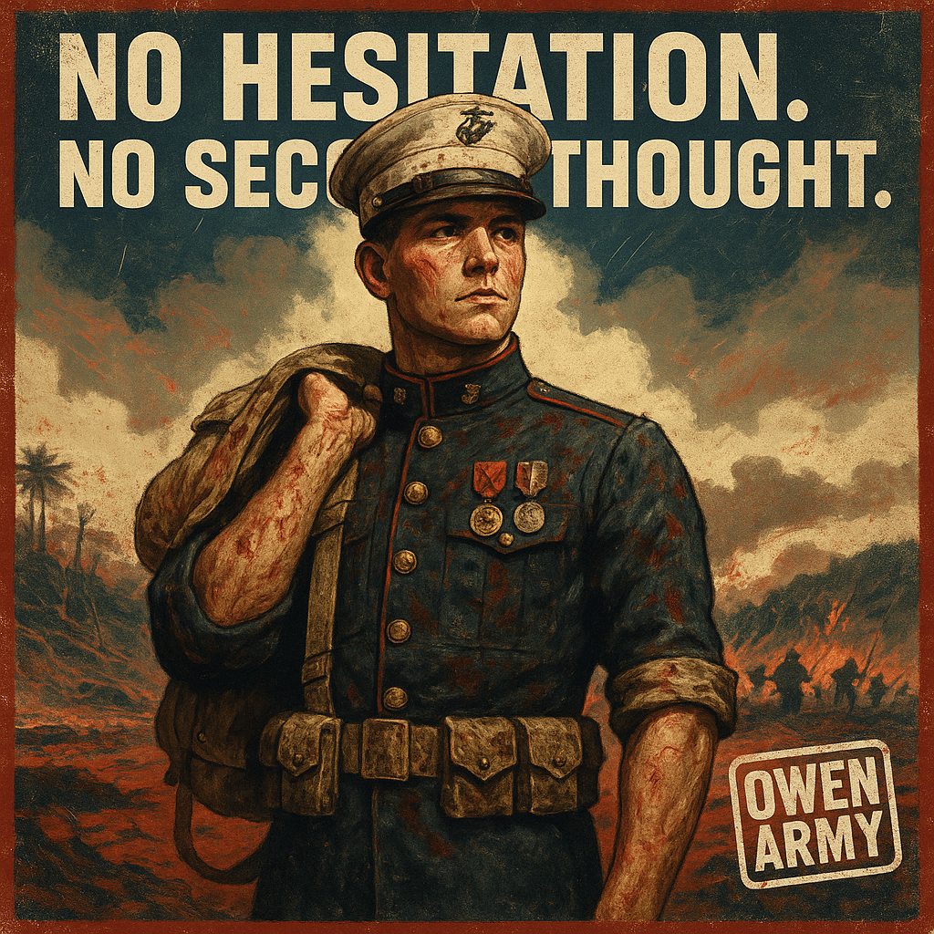 Jacklyn Harold Lucas Jr. Medal of Honor Marine at Peleliu