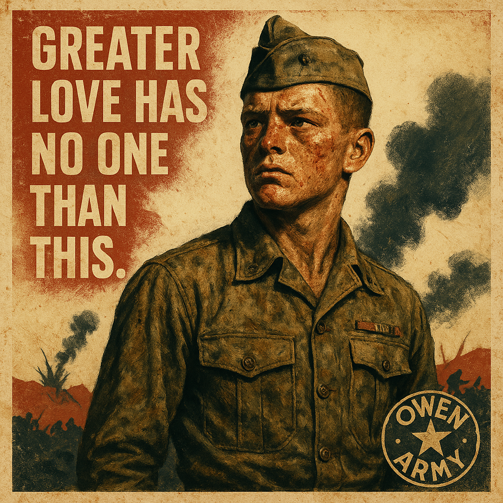 Seventeen-year-old Jacklyn Lucas saved fellow Marines on Peleliu