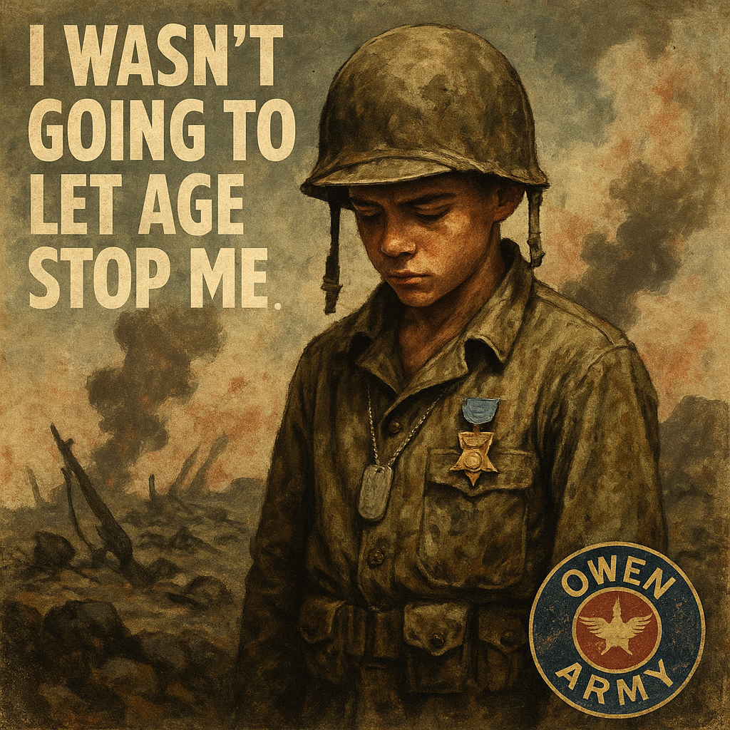 Jacklyn Lucas, Youngest Marine Awarded the Medal of Honor at Iwo Jima