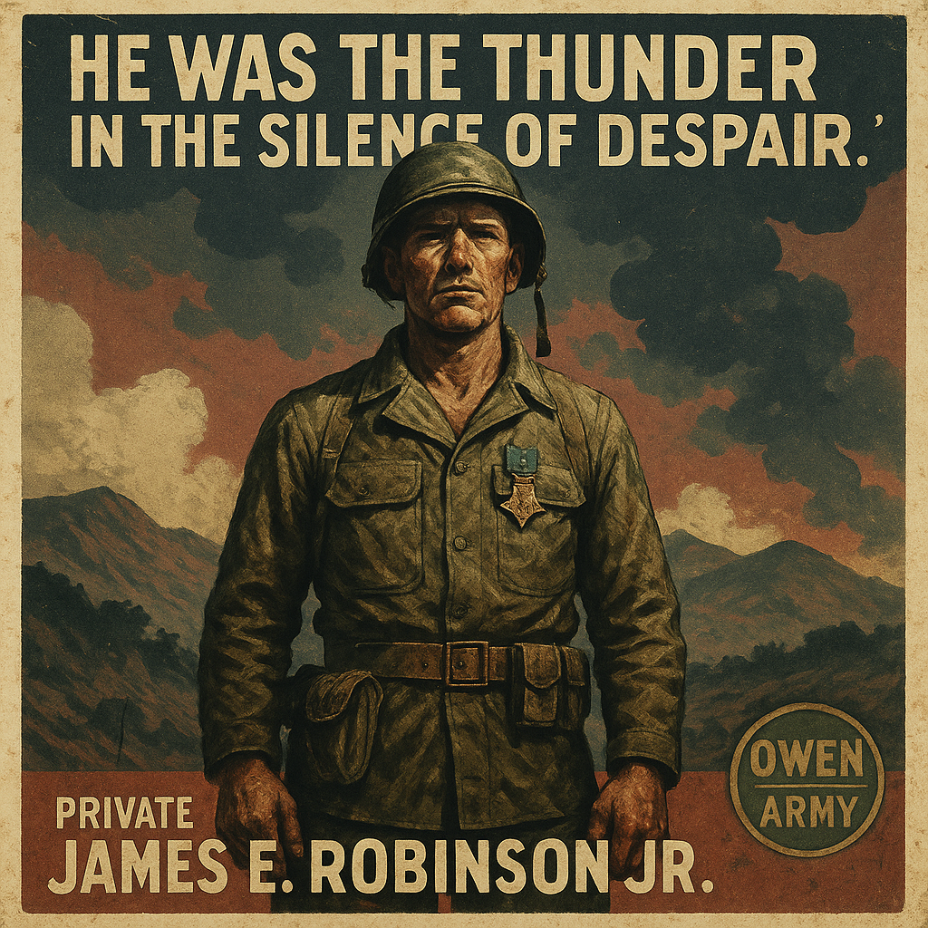 James E. Robinson Jr. Medal of Honor Recipient in WWII Italy