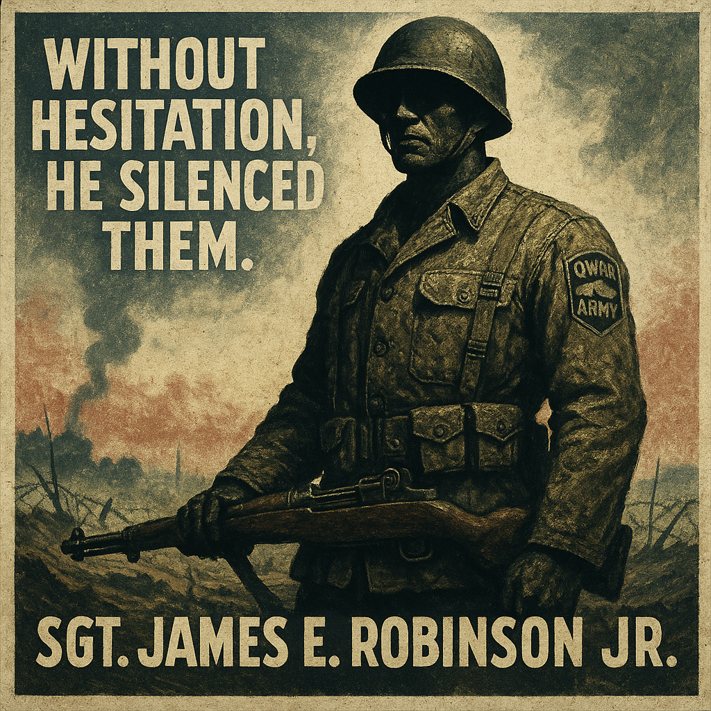 James E. Robinson Jr. Medal of Honor Courage and Faith in WWII