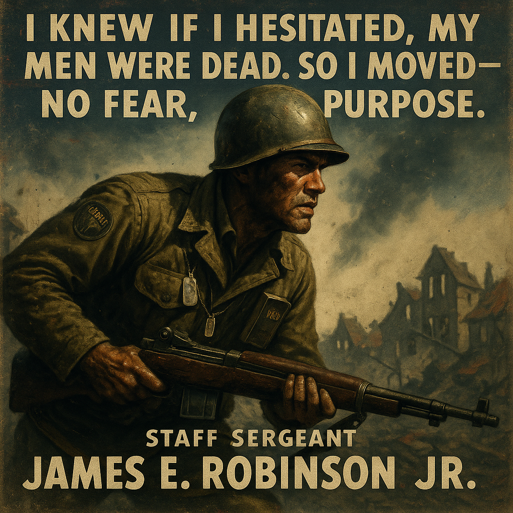 James E. Robinson Jr. WWII Medal of Honor and Sacrifice