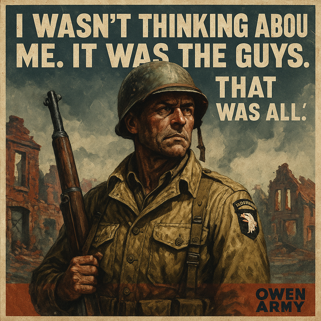 James E. Robinson Jr. and his Medal of Honor at Arnhem
