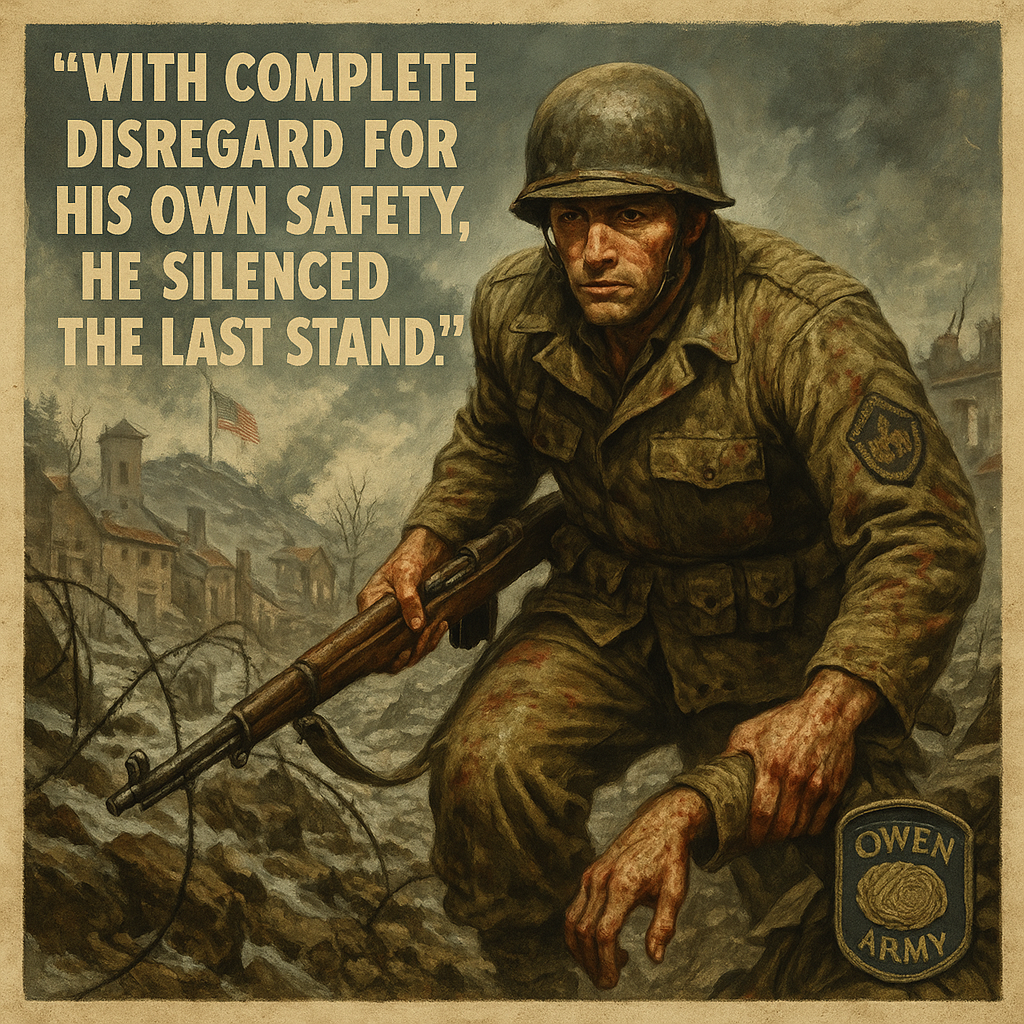 James E. Robinson Jr. Medal of Honor Hero from Kentucky in WWII