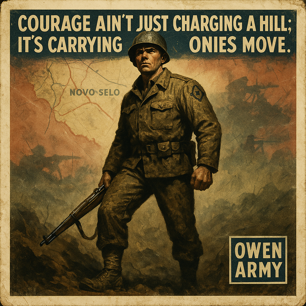 James E. Robinson Jr. Medal of Honor Heroic Charge at Novo Selo