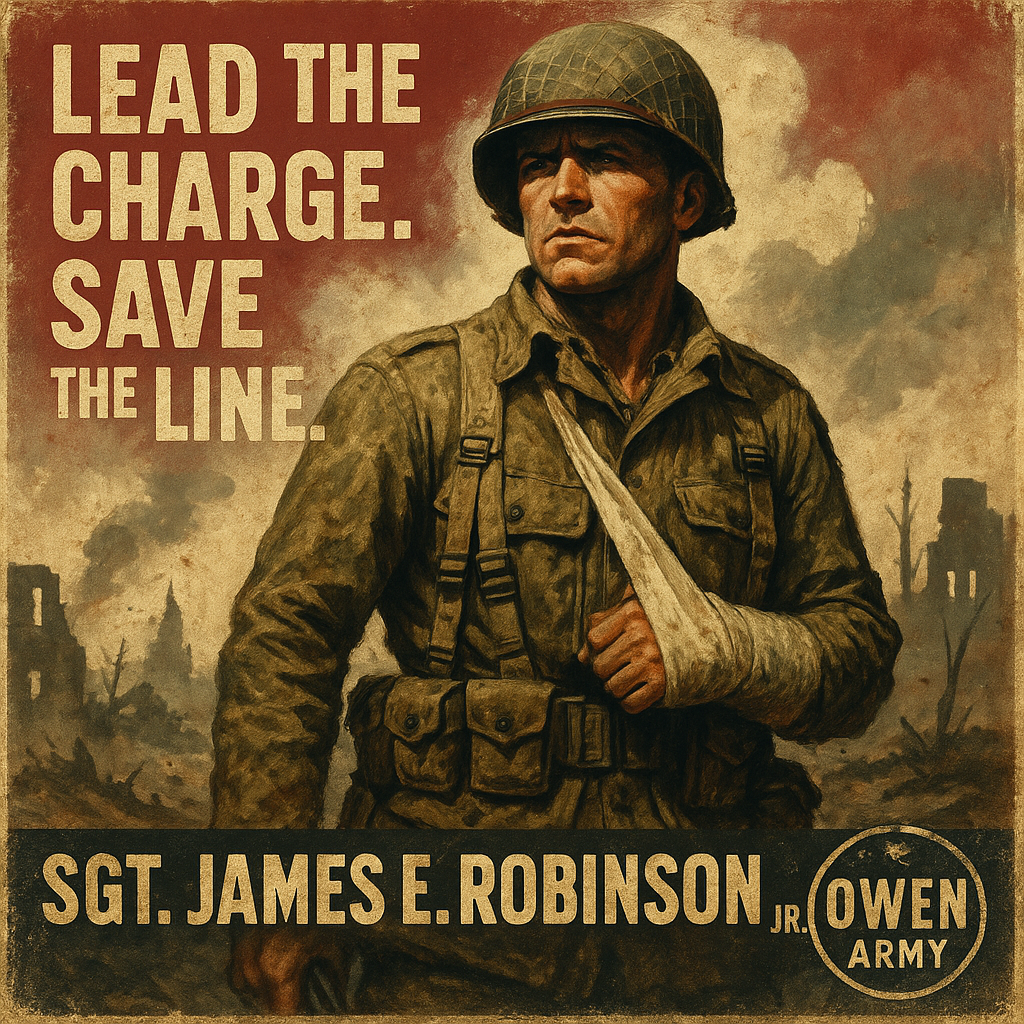 James E. Robinson Jr., Medal of Honor hero of WWII at Bardenberg