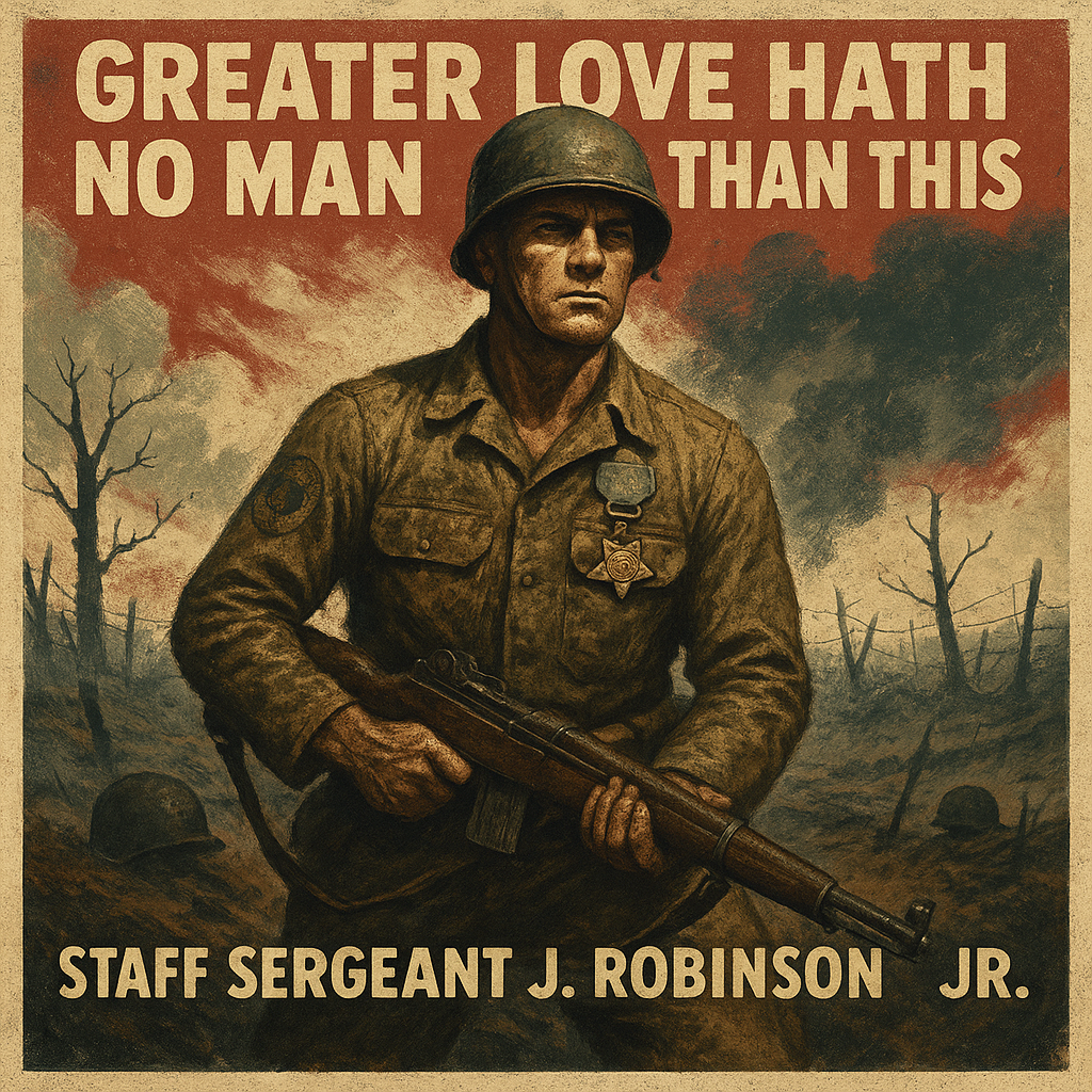 James E. Robinson Jr. Medal of Honor Heroism at Luchem, 1944