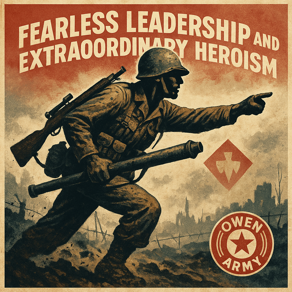 James E. Robinson Jr. Medal of Honor Hero at Herzogenrath in WWII