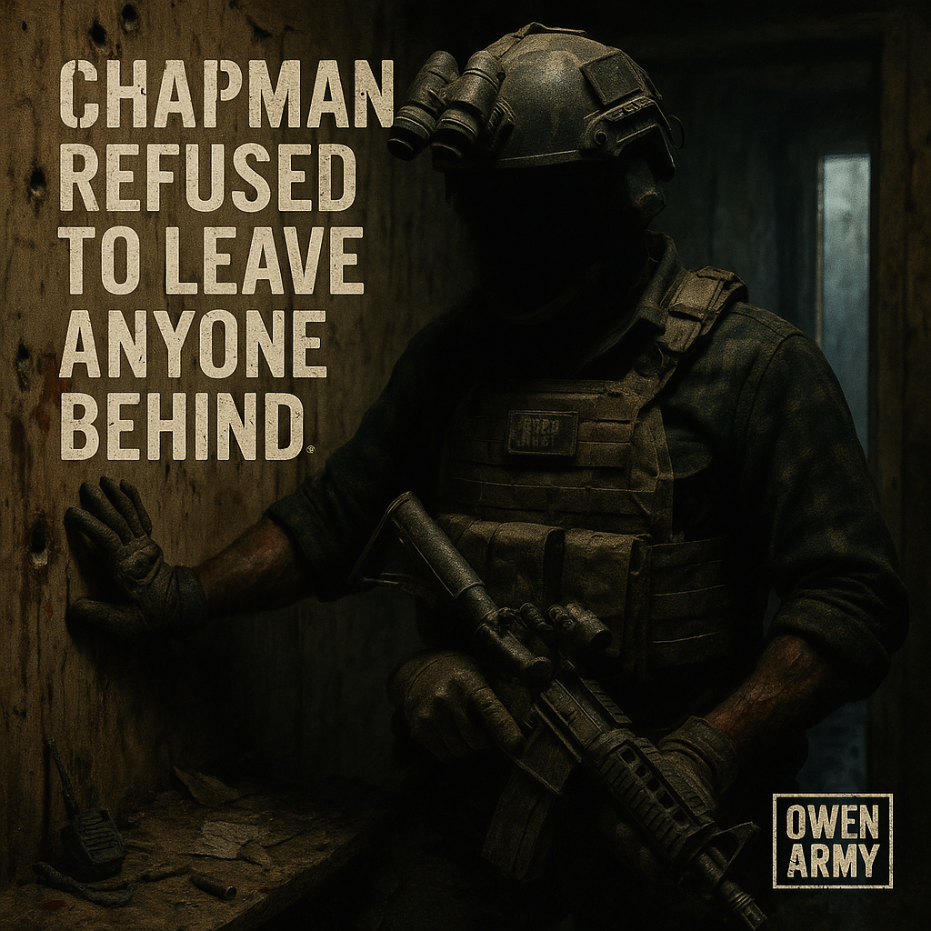 John A. Chapman's Medal of Honor and Takur Ghar Sacrifice