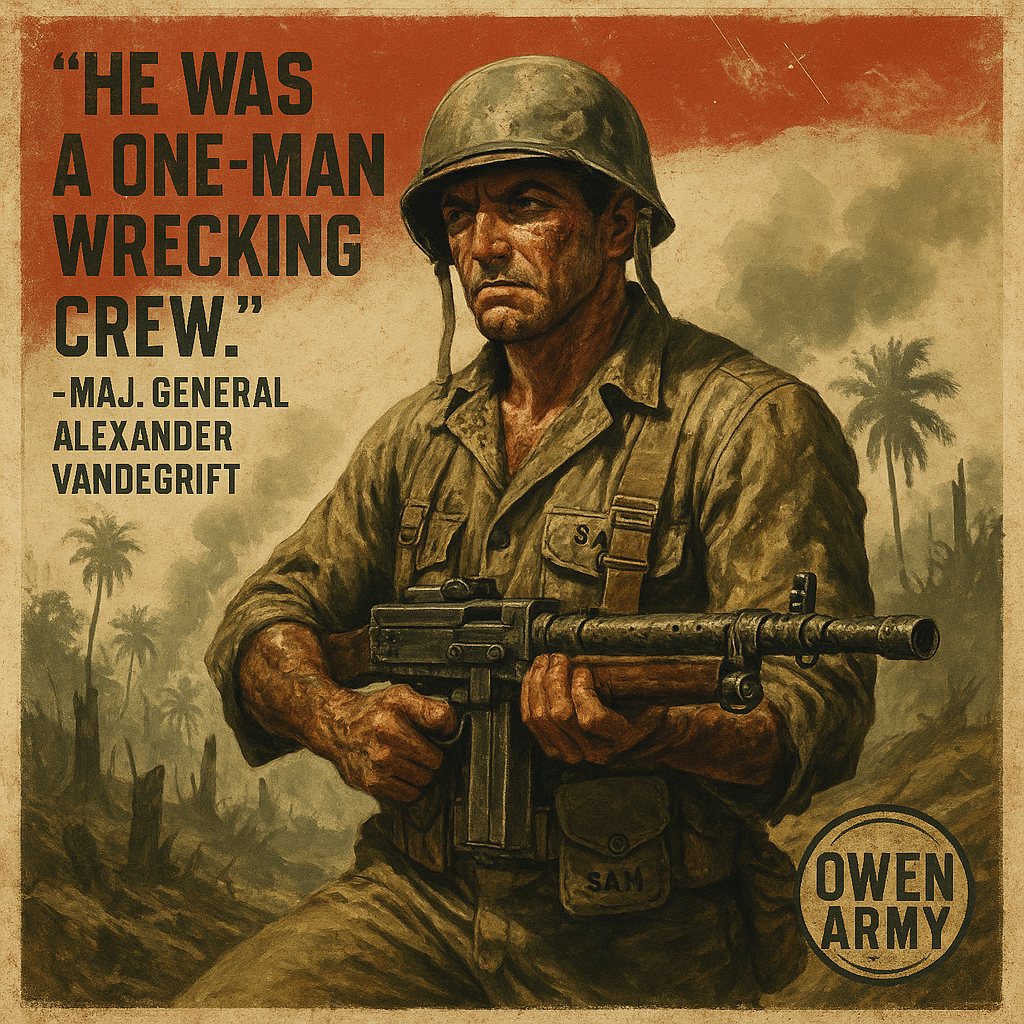 John Basilone, Medal of Honor Marine from Guadalcanal to Iwo Jima