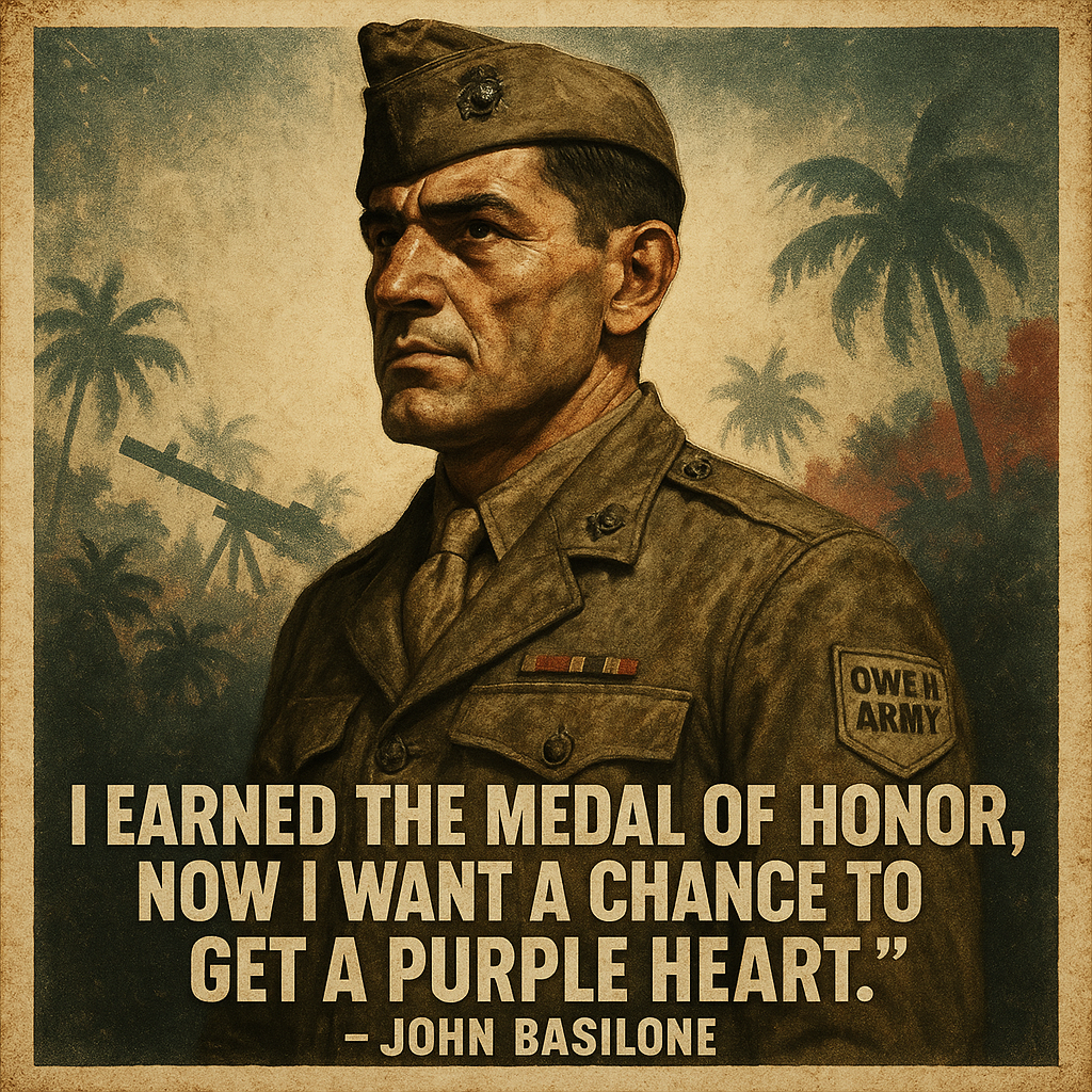 John Basilone, Guadalcanal Hero Who Held the Line, Then Charged