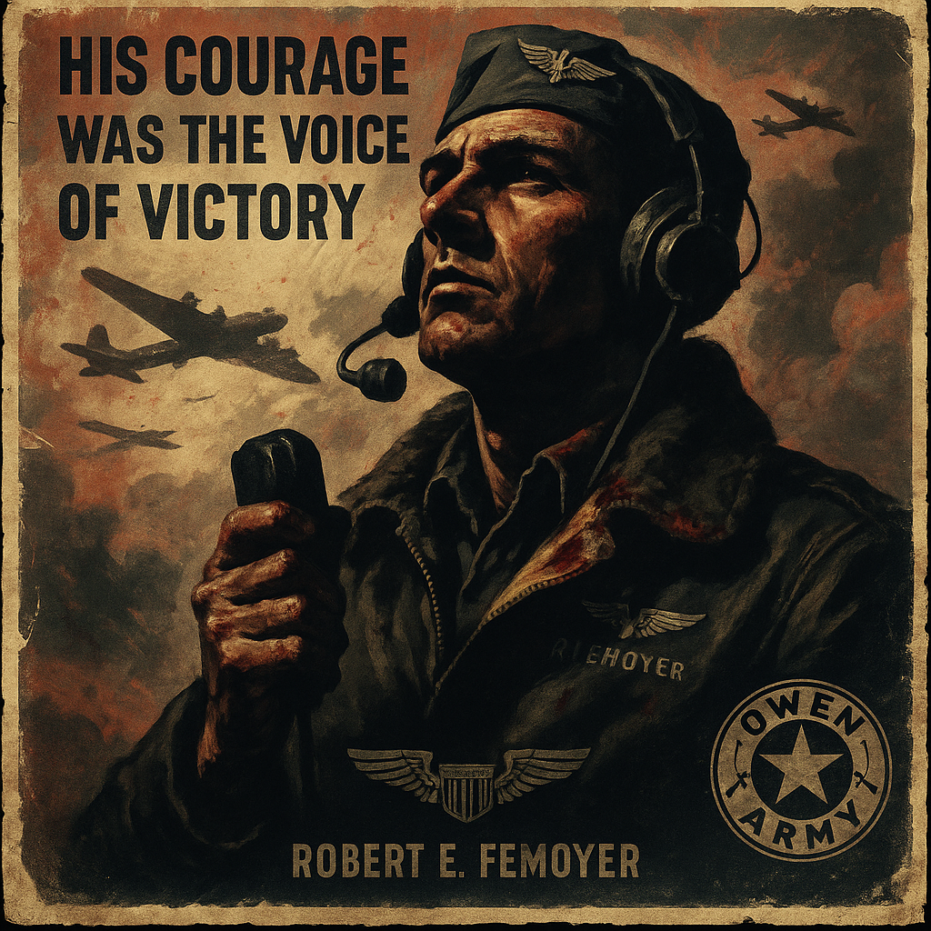 Robert E. Femoyer WWII Navigator Who Saved Crew with Last Radio Call