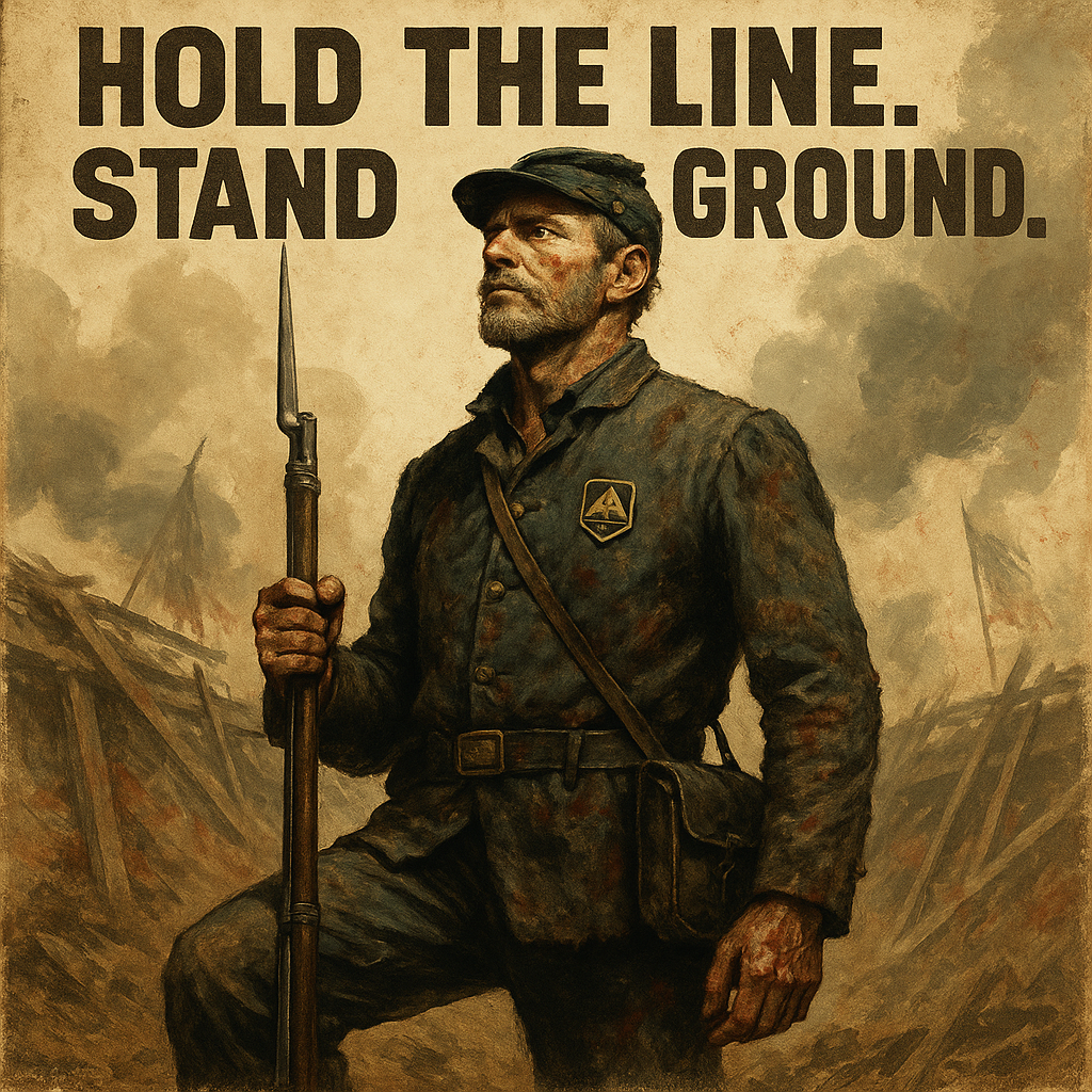 Robert J. Patterson, Medal of Honor, Held the Line at Petersburg