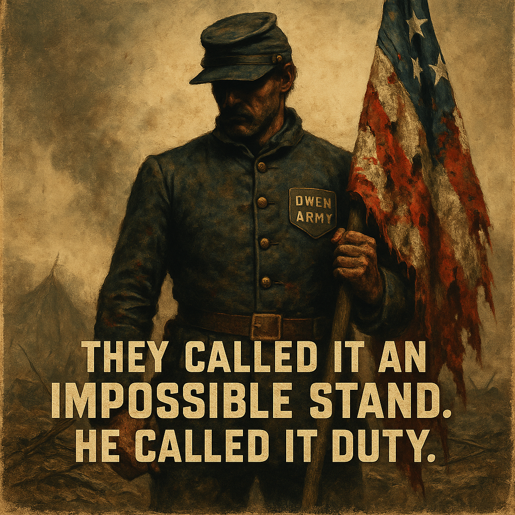 Robert J. Patterson's Medal of Honor Stand at Vicksburg