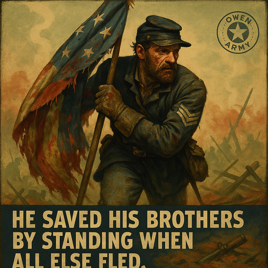 Robert J. Patterson's Medal of Honor Stand at Spotsylvania