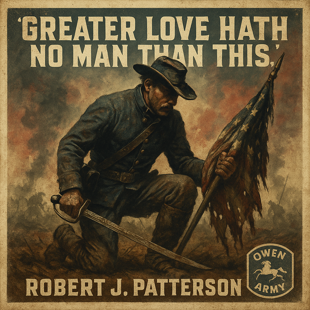 Robert J. Patterson's Civil War Medal of Honor at Gaines Mill