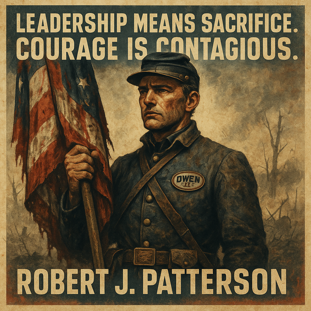 Robert J. Patterson's Antietam stand that earned the Medal of Honor