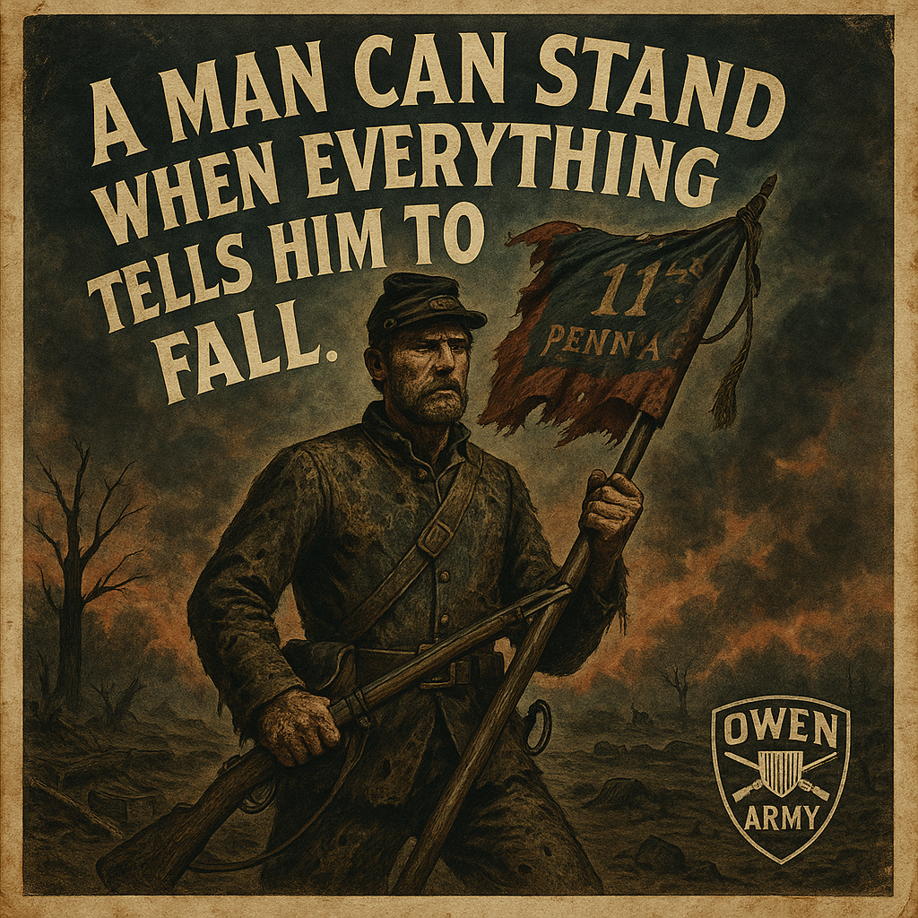 Medal of Honor Recipient Robert J. Patterson at Peebles' Farm