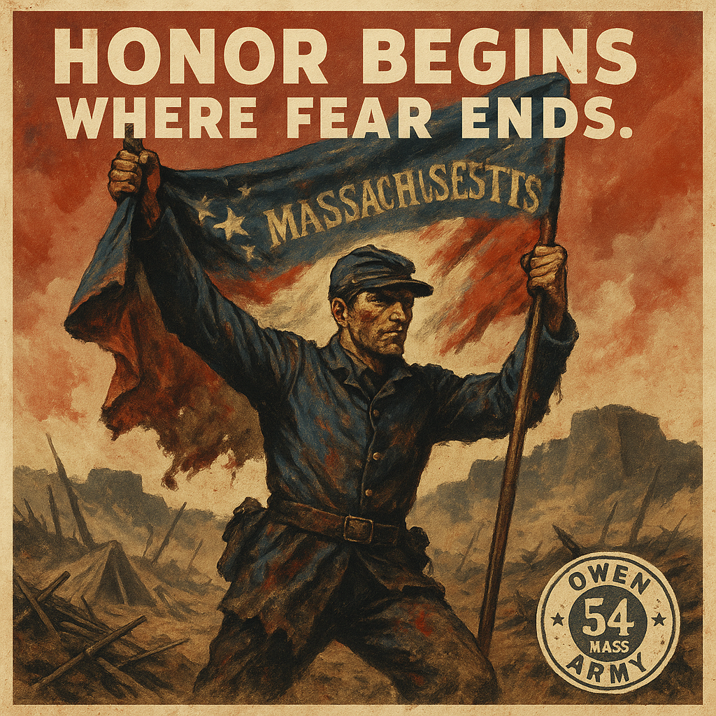 Robert J. Patterson's Courage at Fort Wagner with the 54th