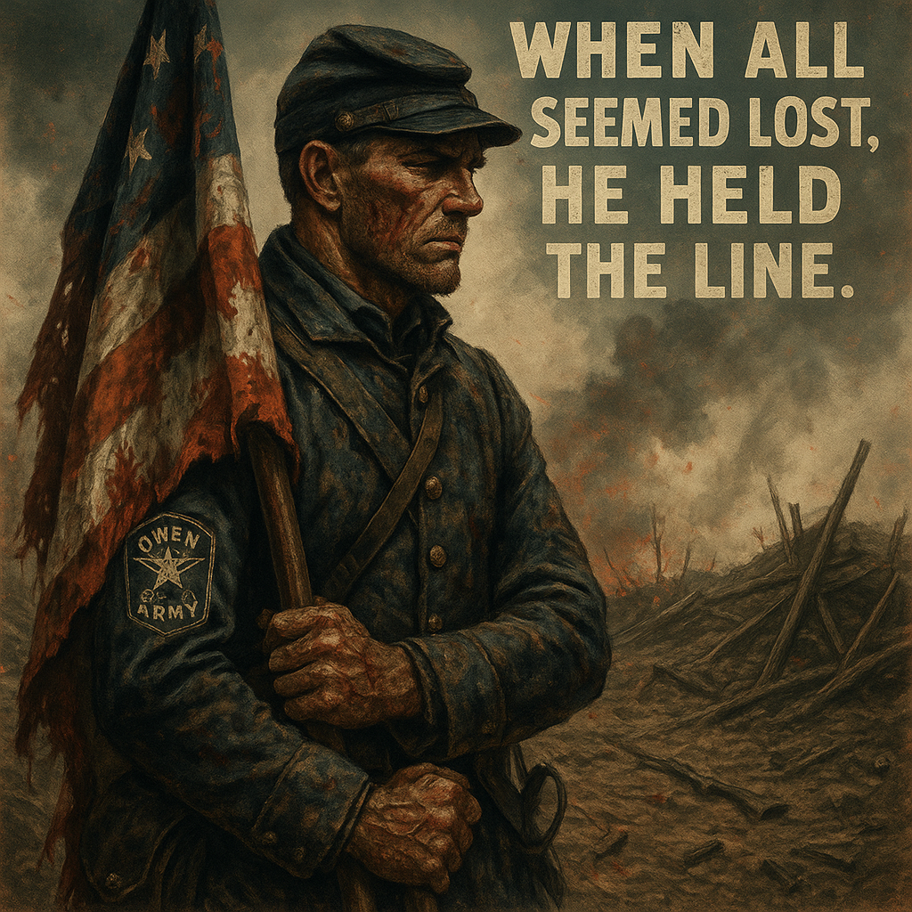 Robert J. Patterson at Vicksburg Remembered for Holding the Line