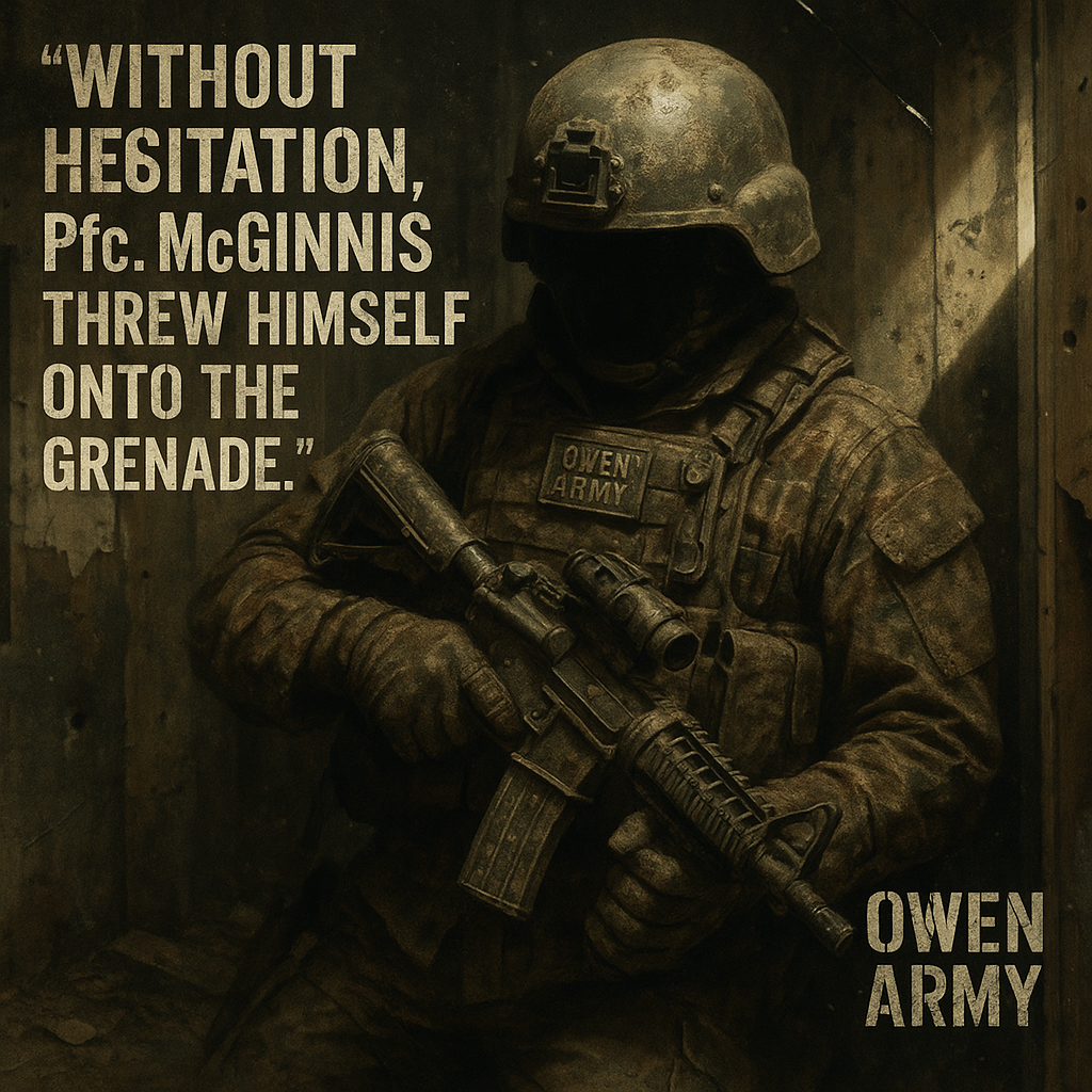 Ross McGinnis' sacrifice in Iraq that earned a Medal of Honor