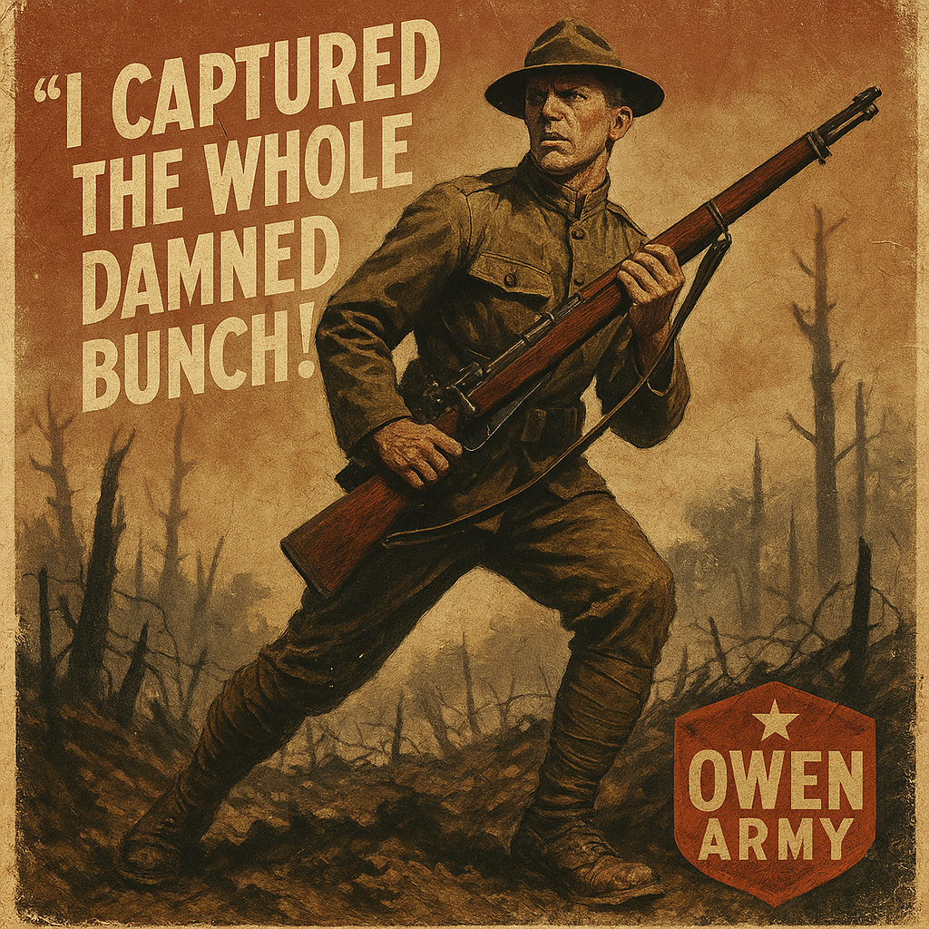 Sergeant Alvin C. York, Medal of Honor hero of the Meuse-Argonne