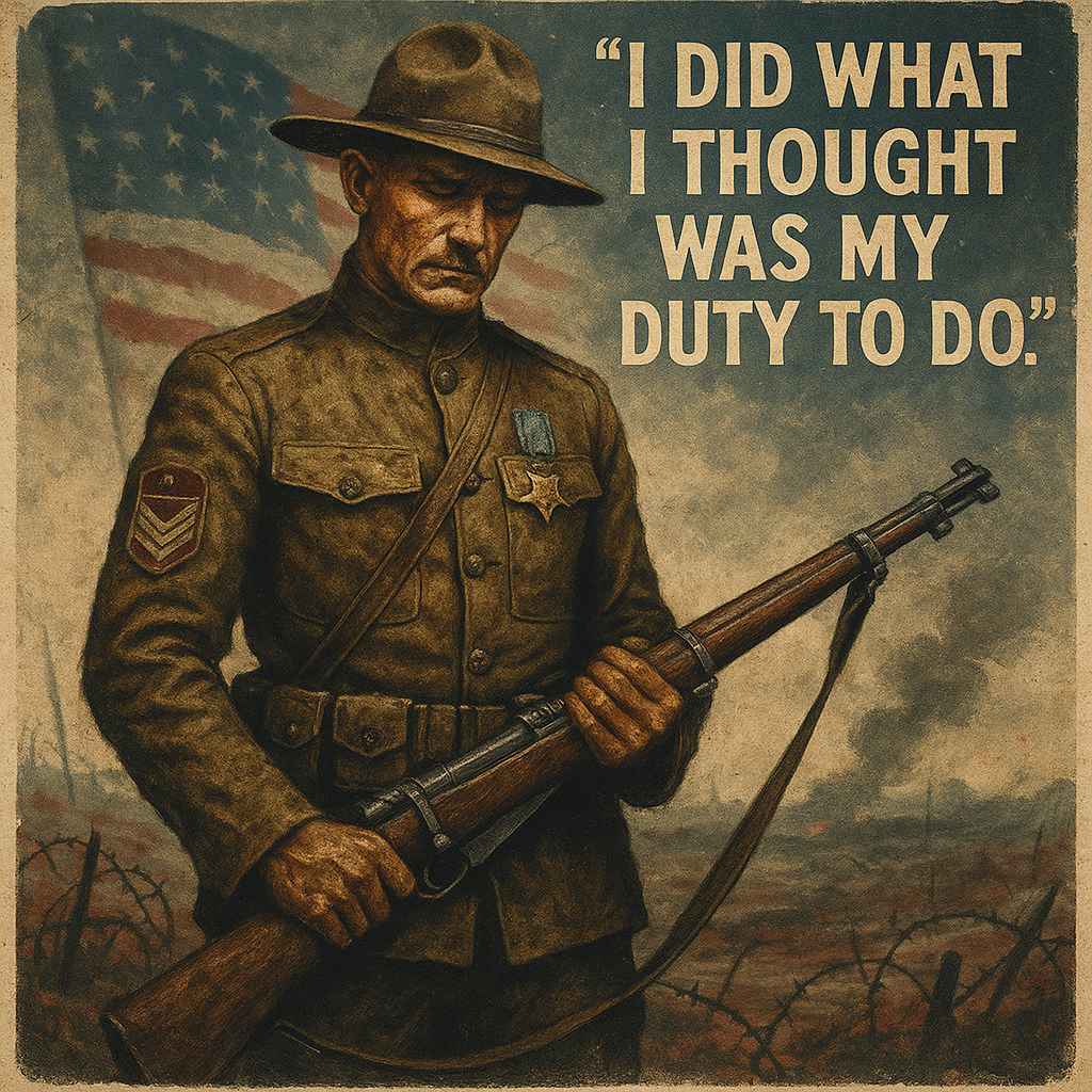 Sgt. Alvin C. York Meuse-Argonne sharpshooter and Medal of Honor hero