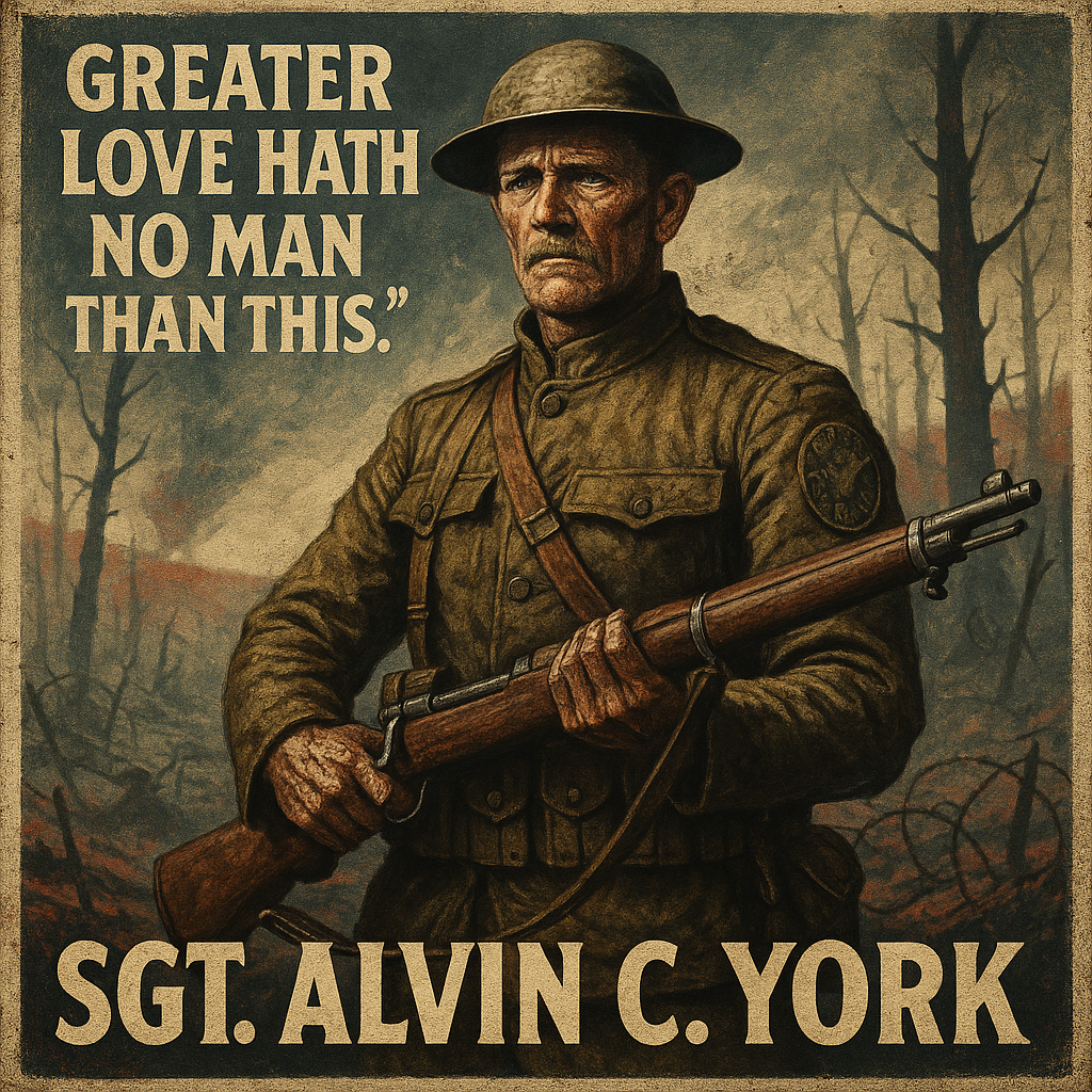 Sgt. Alvin C. York Medal of Honor hero of World War I