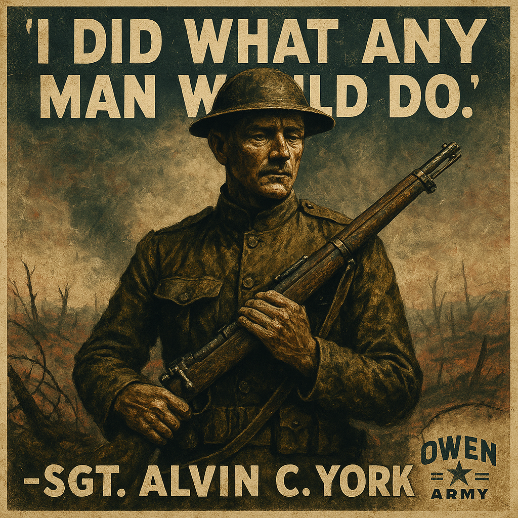Sgt. Alvin C. York's Faith and Courage at Meuse-Argonne