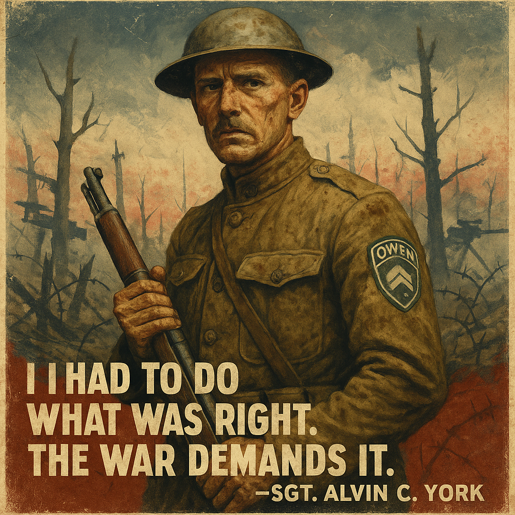 Sergeant Alvin C. York's Courage and Faith at Meuse-Argonne