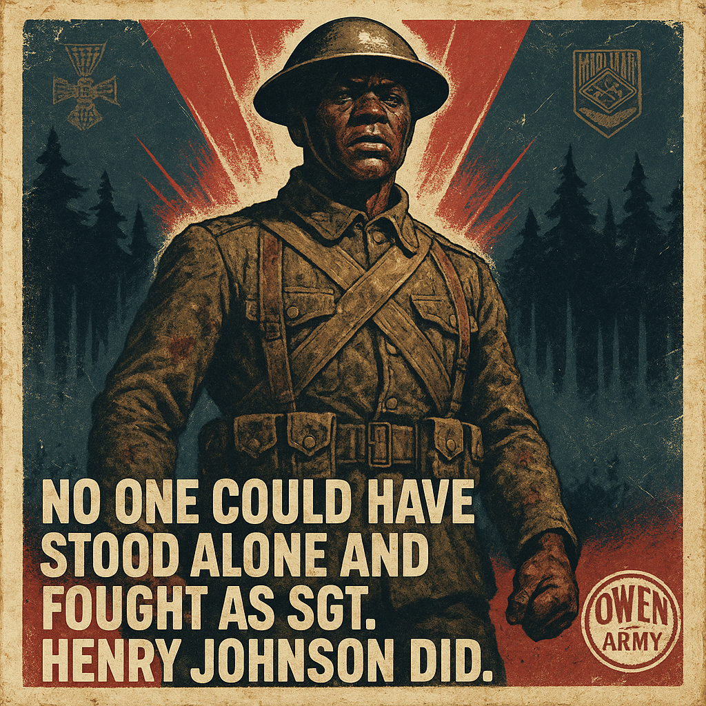 Henry Johnson and the Harlem Hellfighters at Argonne, 1918