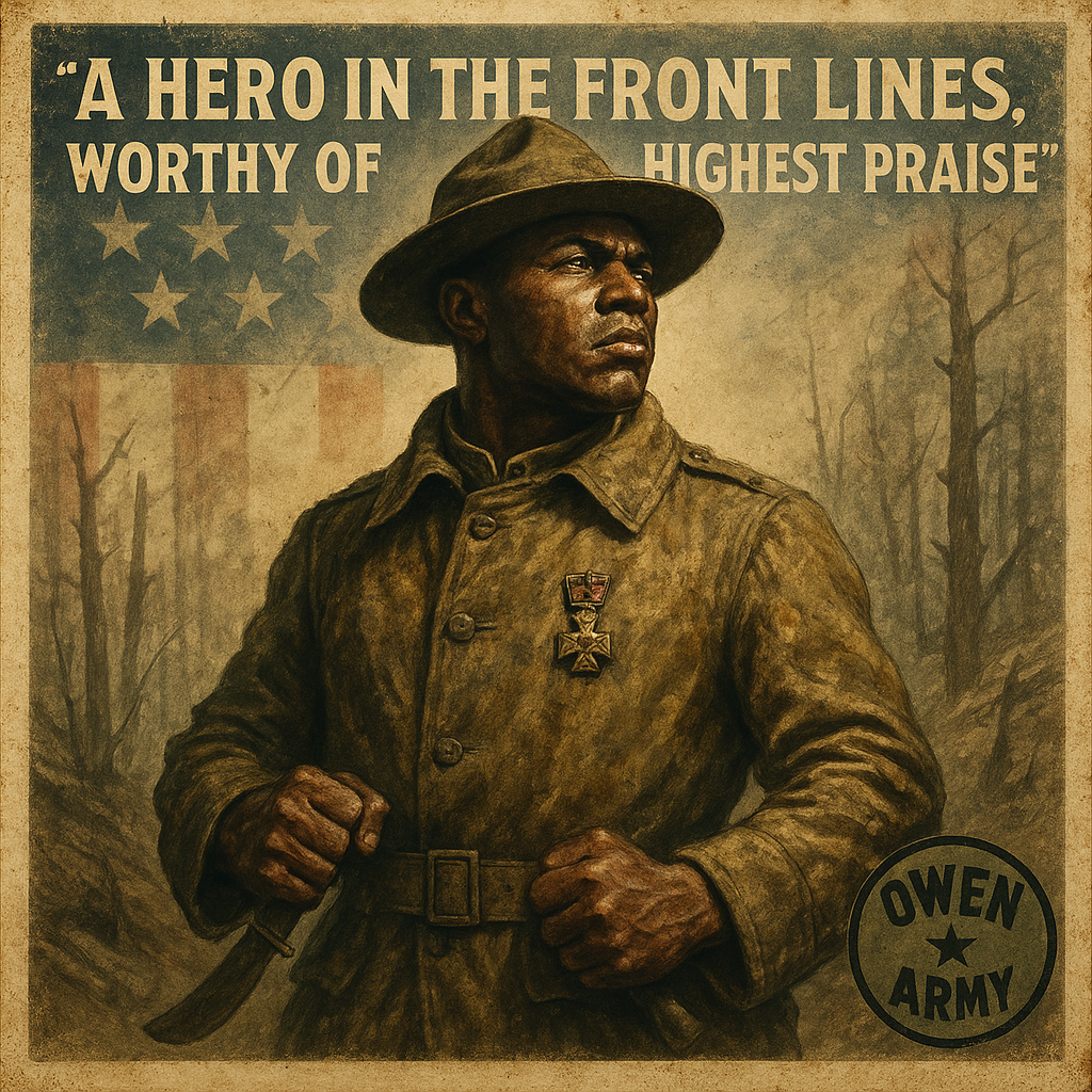 Henry Johnson, Harlem Hellfighter, Posthumously Awarded Medal of Honor