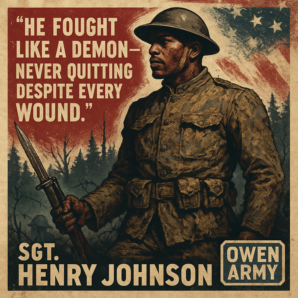Henry Johnson Harlem Hellfighter Hero at Argonne Forest