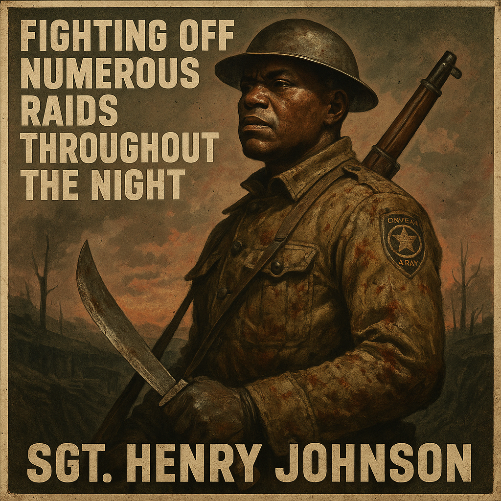 Sgt. Henry Johnson's WWI stand for the Harlem Hellfighters