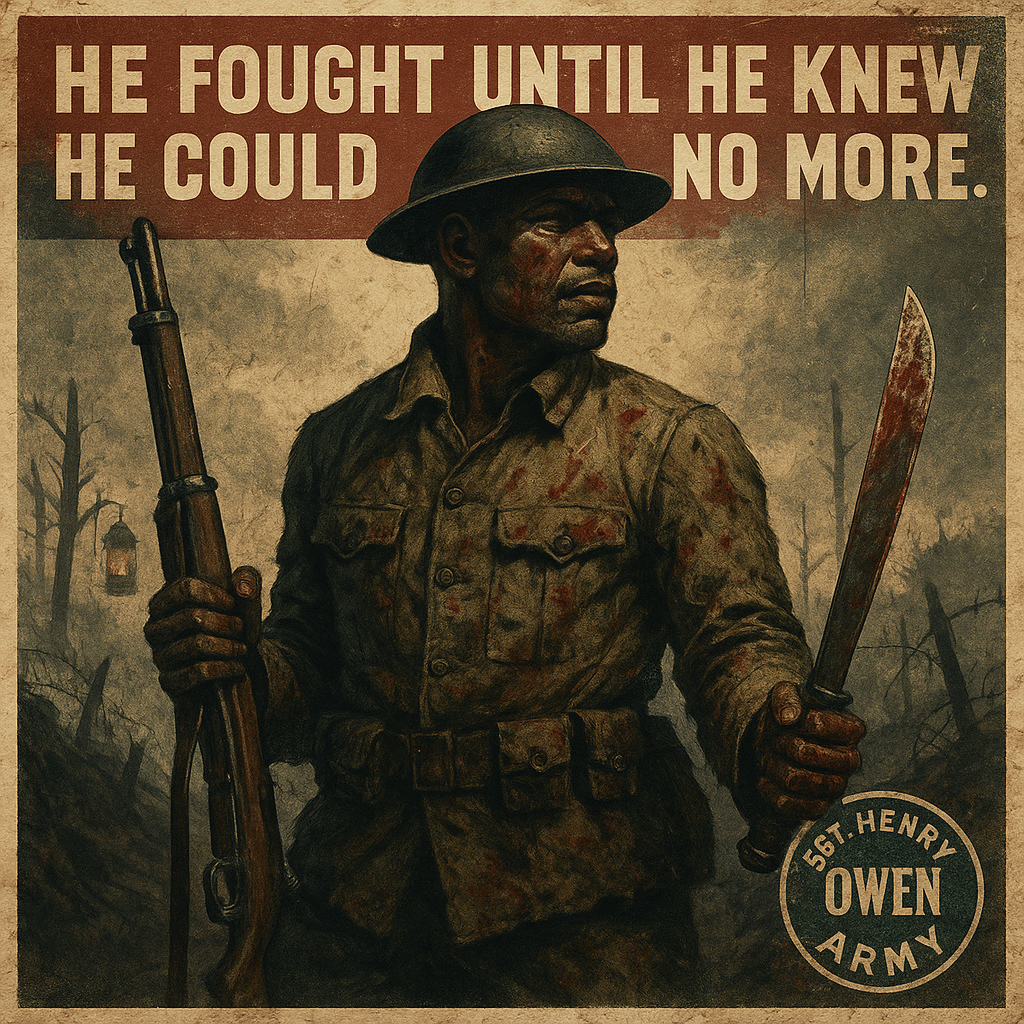 Sergeant Henry Johnson of the Harlem Hellfighters Who Held the Line