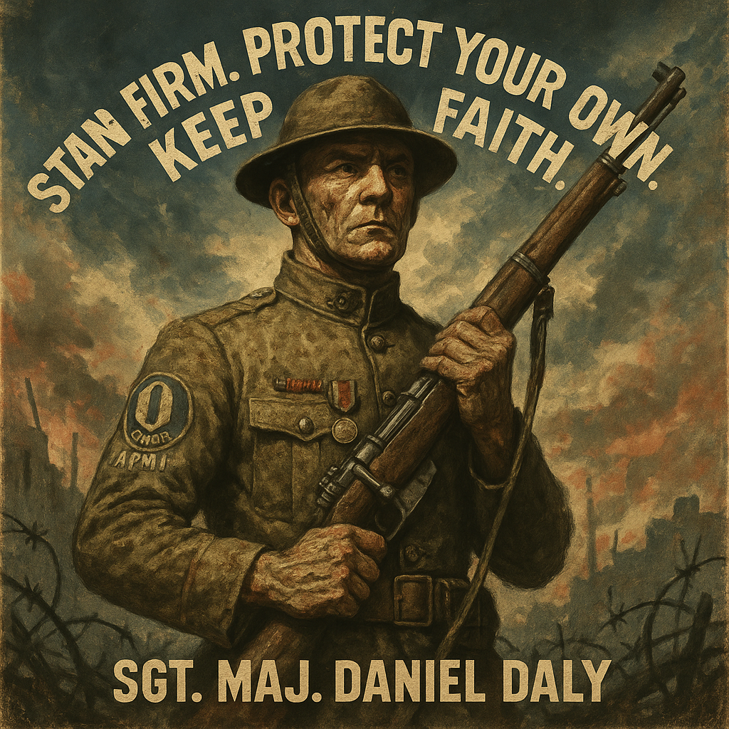 Daniel Daly Twice-Decorated Marine at Belleau Wood