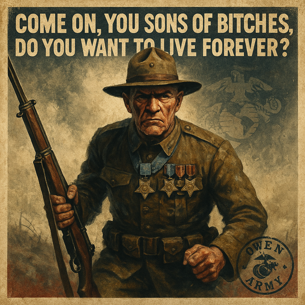 Daniel Daly, Marine Medal of Honor Hero of Belleau Wood