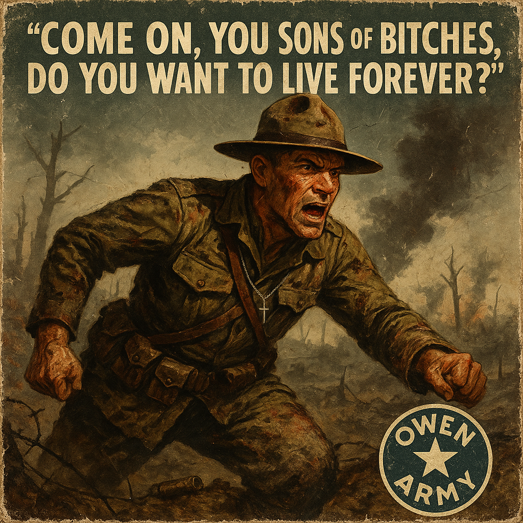 Sergeant Major Daniel Daly, Marine Twice Awarded the Medal of Honor