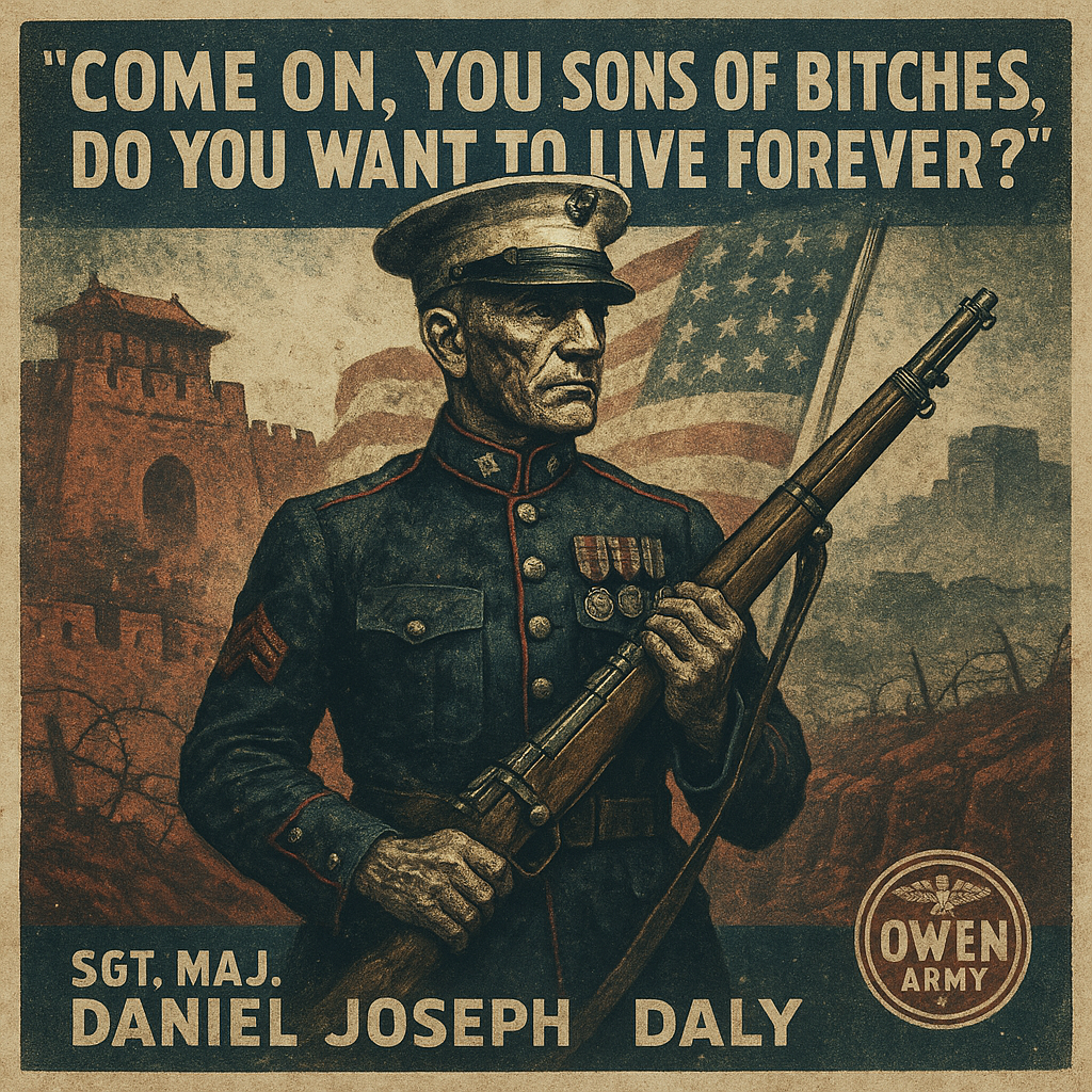 Two-Time Medal of Honor Marine Daniel Daly at Peking and Belleau Wood