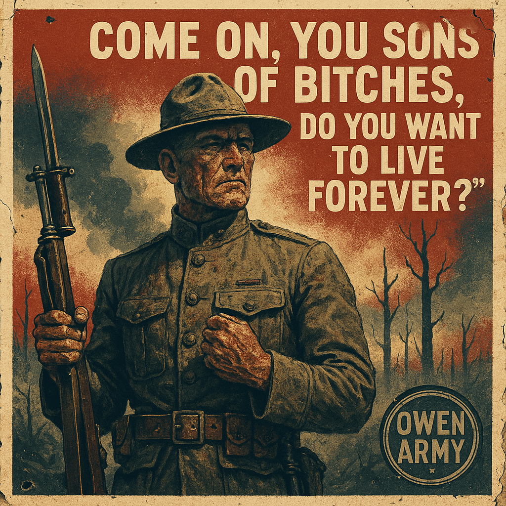 Daniel Joseph Daly Marine Hero at Belleau Wood With Two Medals