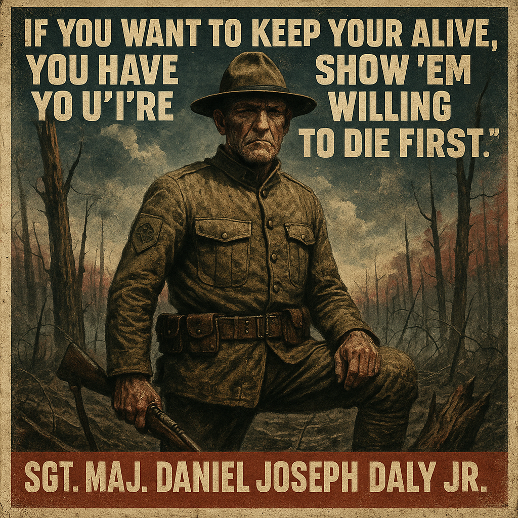 Marine Daniel Daly, Iron Mike, from Boxer Rebellion to Belleau Wood