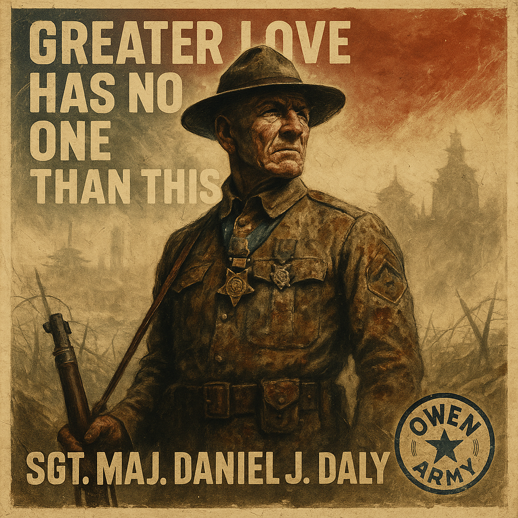 Sgt. Maj. Daniel J. Daly, Two-Time Medal of Honor Marine