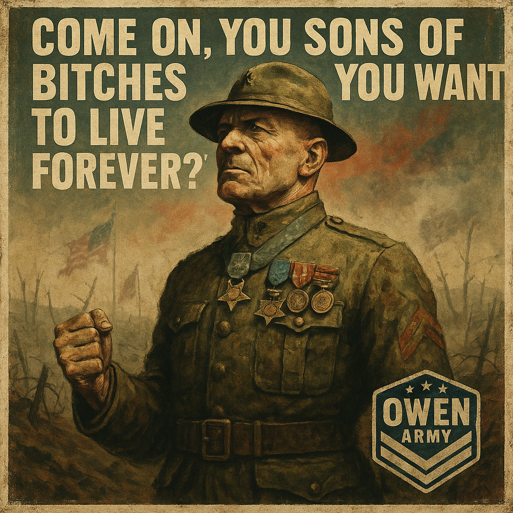 Sergeant Major Daniel J. Daly of Belleau Wood and Two Medals of Honor