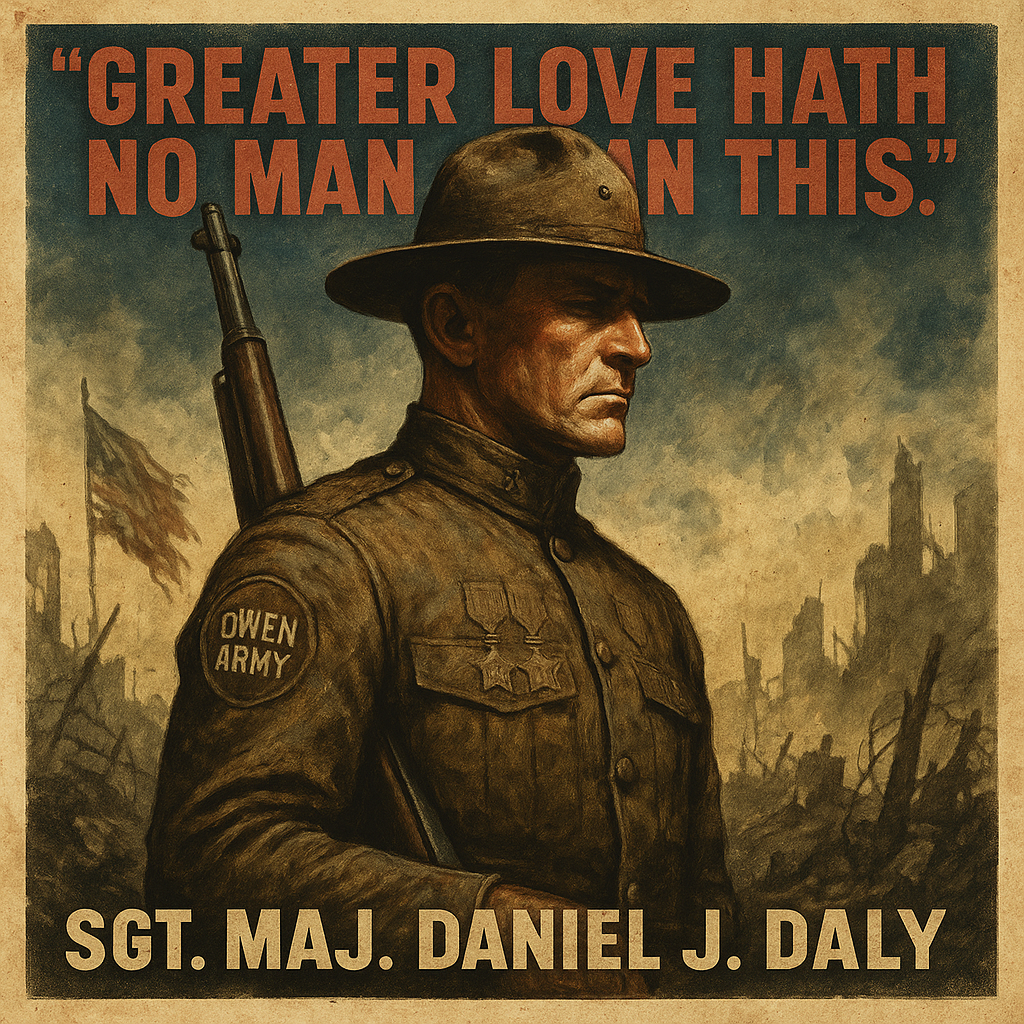 Sgt. Maj. Daniel J. Daly, Marine Who Earned Two Medals of Honor