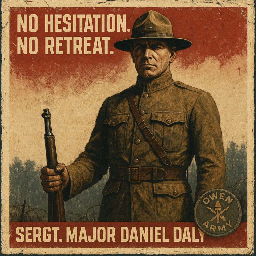 Daniel Daly Marine Who Earned Two Medals at Tientsin and Belleau Wood