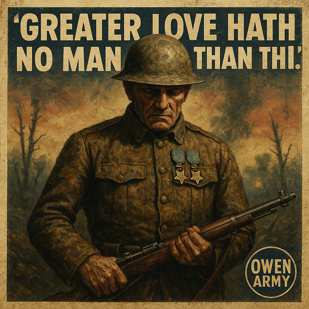 Two-Time Medal of Honor Recipient Daniel J. Daly in Belleau Wood