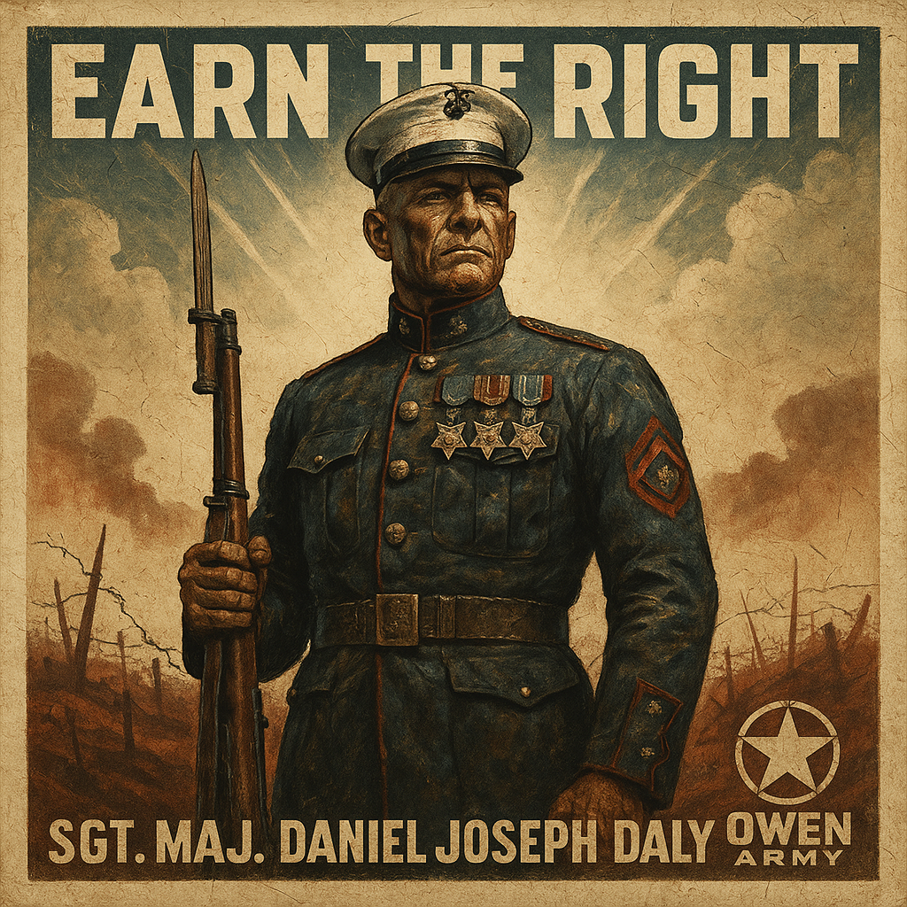 Daniel Joseph Daly Twice Awarded the Medal of Honor for Valor