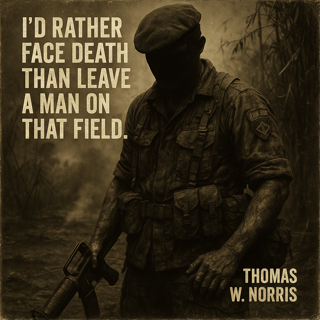 Thomas W. Norris Vietnam Green Beret Who Earned the Medal of Honor